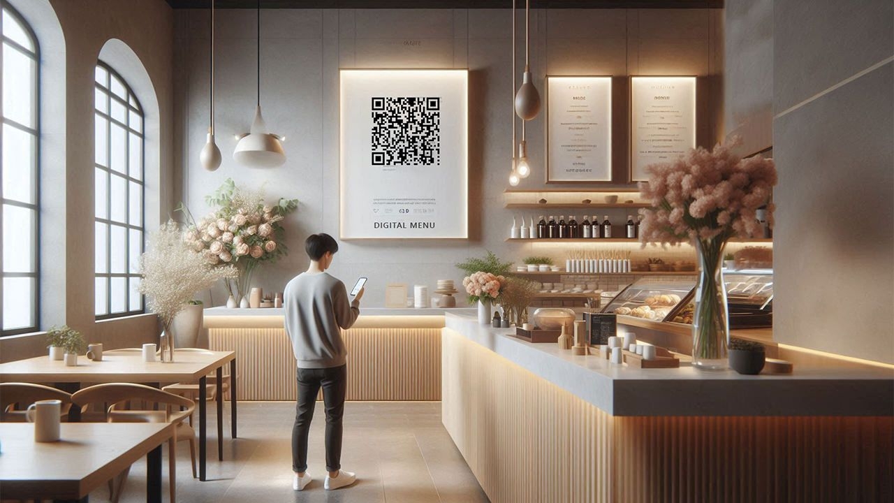 طراحی منو دیجیتال هوشمند برای رستوران ها و کافه ها