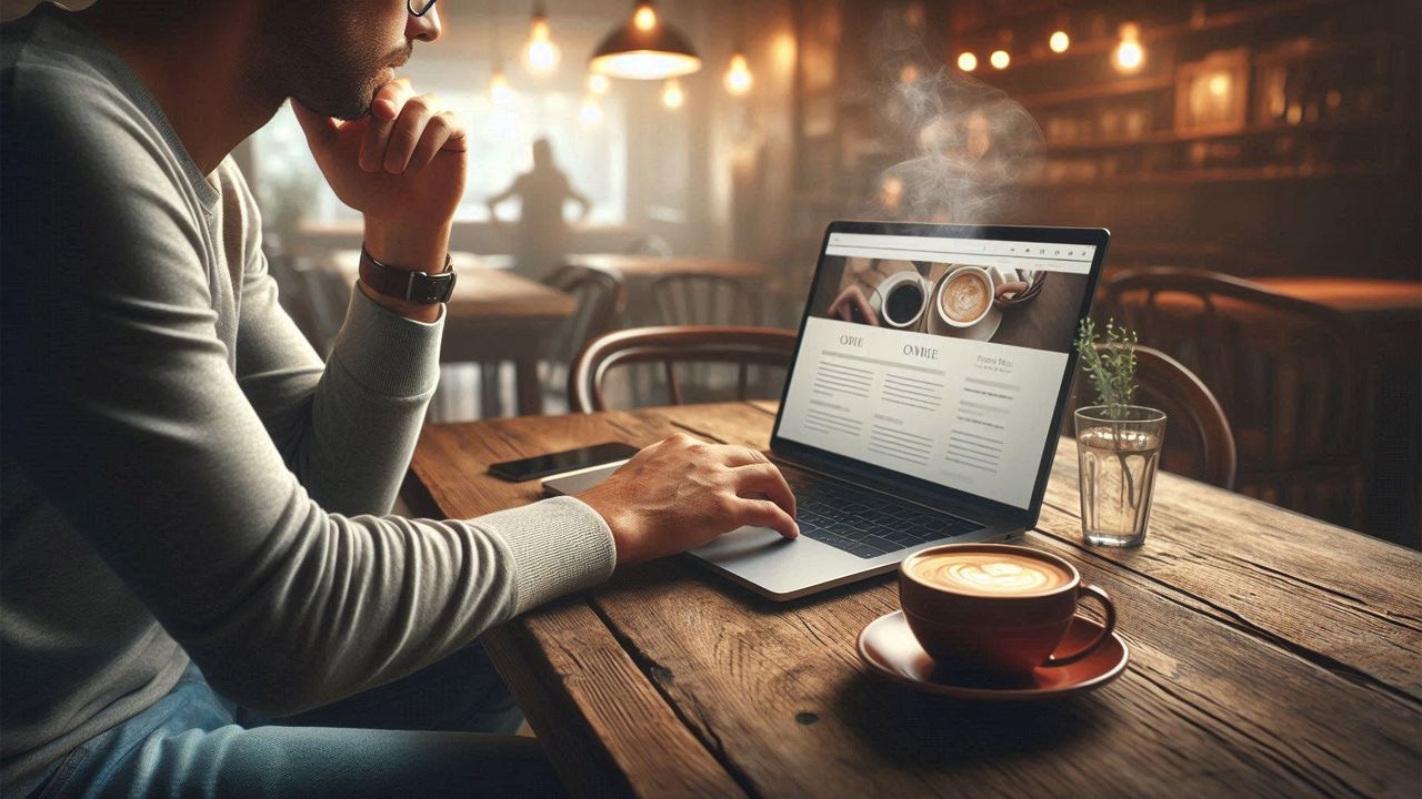 طراحی وب سایت معرفی و تبلیغاتی برای رستوران ها و کافه ها